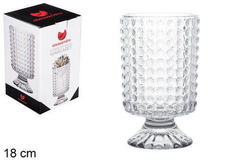 Vaso di Vetro Margaret 18cm