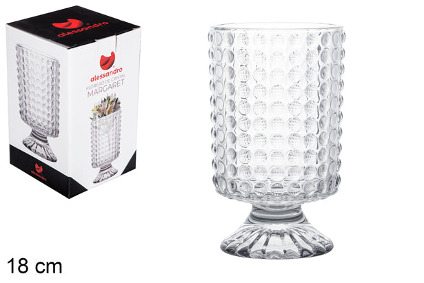 Vaso di Vetro Margaret 18cm