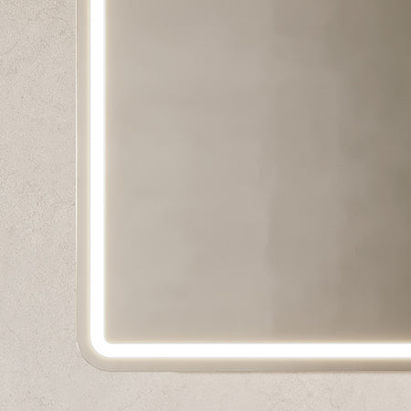 Specchio a led rettangolare LEON