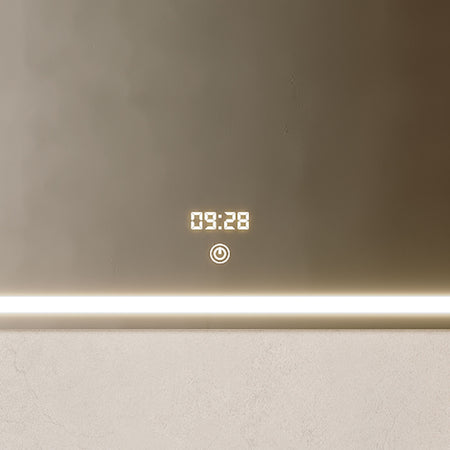 Specchio a led rettangolare LEON