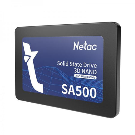 Netac SA500 1 TB 2.5 Serial ATA III 3D NAND (Netac SA500 [NT01SA500-1T0-S3X] 1TB 2.5 Inch SSD, Sata 3 Interface, Read 530MB/s, Write 475MB/s, 3 Year Warranty)