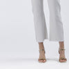 PANTALONE BOOTCUT CROPPED IN BULL DENIM