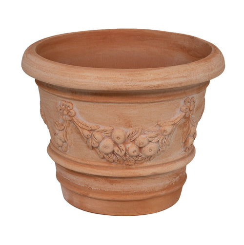 Biscottini Vaso in Terracotta 100% Made in Italy interamente Lavorata a Mano