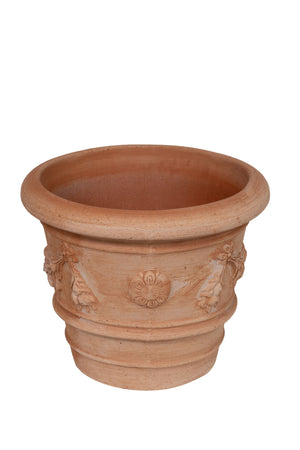 Biscottini Vaso Terracotta Biscottini Fatto a Mano Galestro Antigelo Toscano D30xH25
