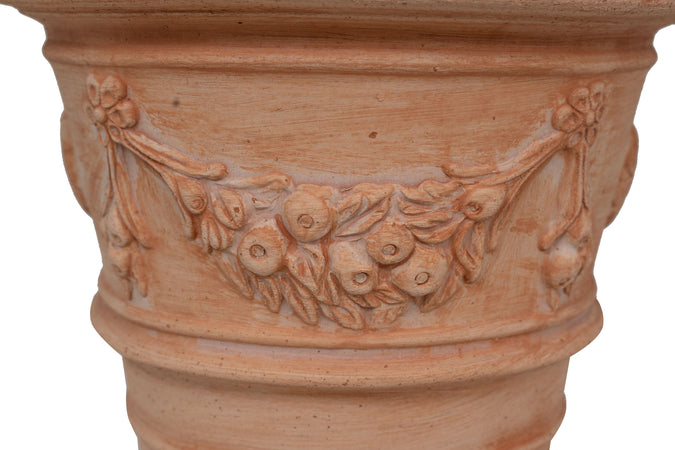Biscottini Vaso Terracotta Biscottini Fatto a Mano Galestro Antigelo Toscano D30xH25