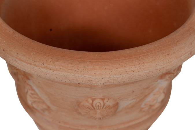 Biscottini Vaso Terracotta Biscottini Fatto a Mano Galestro Antigelo Toscano D30xH25