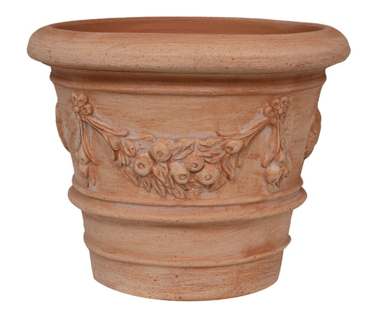 Biscottini Vaso Terracotta Biscottini Fatto a Mano Galestro Antigelo Toscano D30xH25