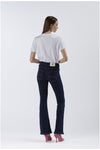 PANTALONE FLARE CON BOTTONIERA