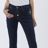 PANTALONE FLARE CON BOTTONIERA