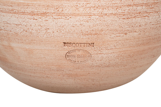 Biscottini Vaso in Terracotta 100% Made in Italy interamente Lavorata a Mano