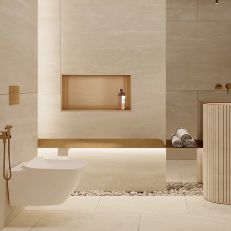 Nicchia doccia incasso 60x30 prondità 8cm inox spazzolato GLAMOUR