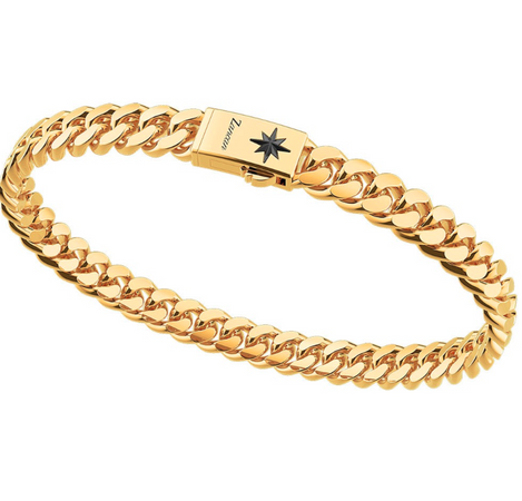 Zancan - Bracciale da uomo in argento