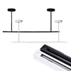 Asta Regolabile Per Faretti A Binario Elettrico Staffa Illuminazione 50cm T-50cm