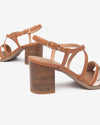 Nero Giardini sandali donna beige-cuoio-oro E513440D453