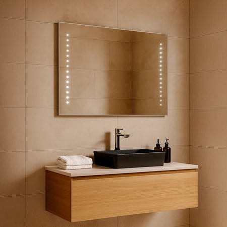 Specchio a led bagno 70x100 filo lucido GIADA