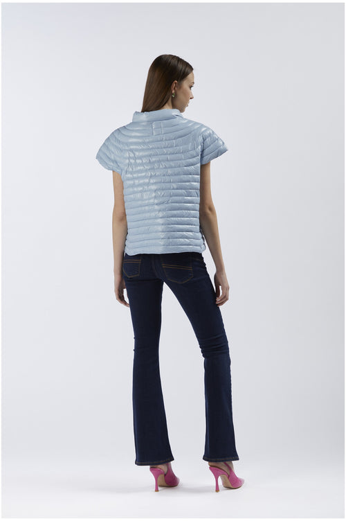 PIUMINO PRIMAVERILE CON MANICA AD ALETTA