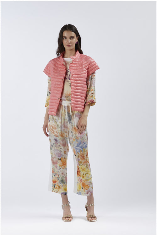 PIUMINO PRIMAVERILE CON MANICA AD ALETTA