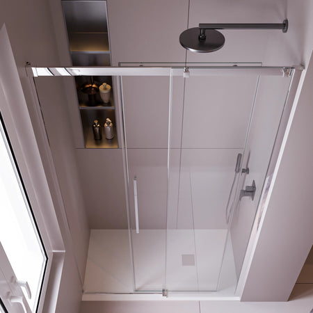 Porta Doccia Anta Scorrevole 8mm h200 Trasparente TARGET