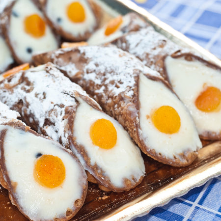 Kit cannoli siciliani alla ricotta e gocce di cioccolata