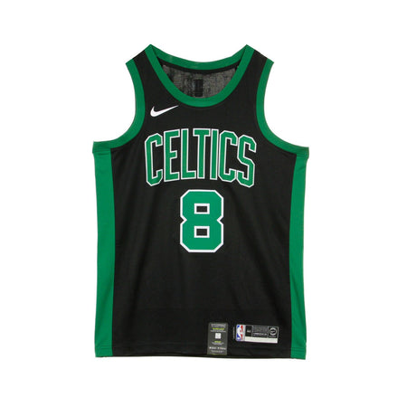 NIKE NBA Canotta Basket Uomo Nba Swingman Jersey Statement Edition No 8 Kemba Walker Boscel Black/clover da uomo