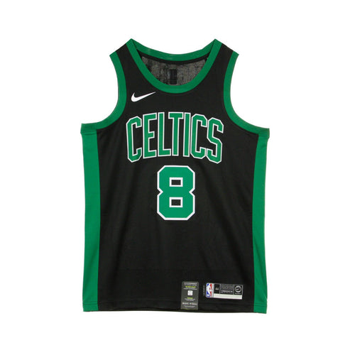 NIKE NBA Canotta Basket Uomo Nba Swingman Jersey Statement Edition No 8 Kemba Walker Boscel Black/clover da uomo