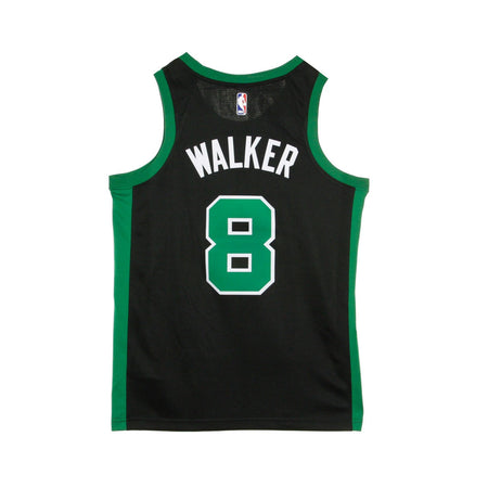 NIKE NBA Canotta Basket Uomo Nba Swingman Jersey Statement Edition No 8 Kemba Walker Boscel Black/clover da uomo