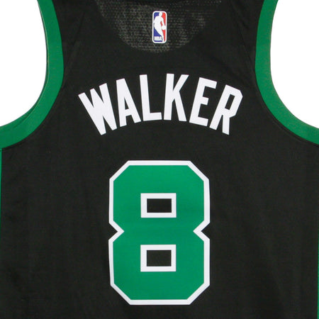 NIKE NBA Canotta Basket Uomo Nba Swingman Jersey Statement Edition No 8 Kemba Walker Boscel Black/clover da uomo