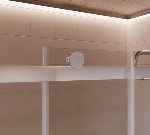 Porta doccia scorrevole trasparente H195 8mm anticalcare EUCLIDE