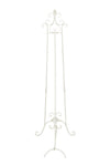 Biscottini Portaquadro in ferro battuto finitura bianca anticata L53xPR96xH150 cm