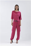 PANTALONE CARGO IN JERSEY
