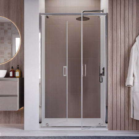 Porta Doccia h195 Saloon dentro o fuori anticalcare 6mm JAVA