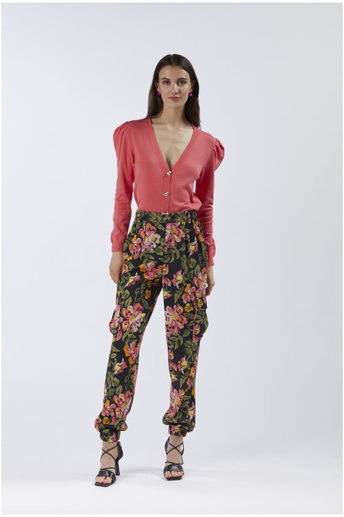 PANTALONI TIPO CARGO STAMPATI