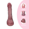 Vibratore Realistico Dildo con Vibrazione Spinta Riscaldante Ventosa Telecomando