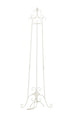 Biscottini Portaquadro in ferro battuto finitura bianca anticata L53xPR96xH150 cm Elegante