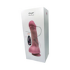 Vibratore Realistico Dildo con Vibrazione Spinta Riscaldante Ventosa Telecomando