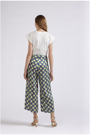 PANTALONE TIPO CULOTTE STAMPATO