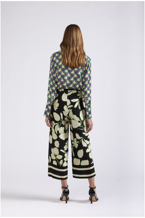 PANTALONE TIPO CULOTTE STAMPATO