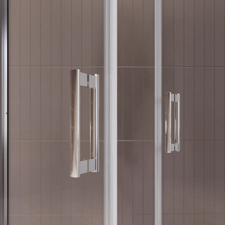 Box doccia due lati saloon dentro o fuori trasparente h195 6mm Java