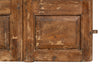 Biscottini Porta portone in legno massello e ferro da interno o da esterno vecchia e antica medievale scorrevole