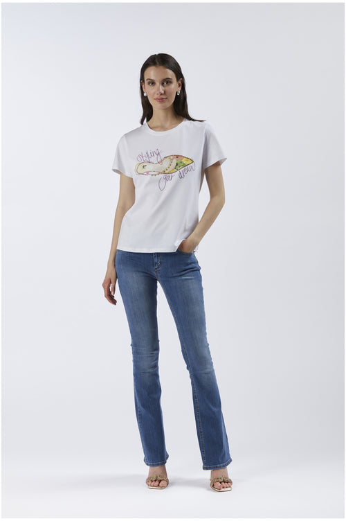 TSHIRT STAMPA SCARPA