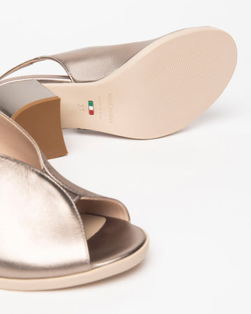 Nero Giardini sandali donna in pelle bronzo E513451D312