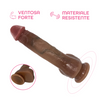 Vibratore Realistico Dildo 22 cm con Vibrazione Spinta Riscaldante Telecomandato