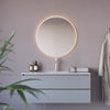 Specchio tondo 70cm led con accensione touch-screen MIMI