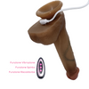 Vibratore Realistico Dildo 22 cm con Vibrazione Spinta Riscaldante Telecomandato
