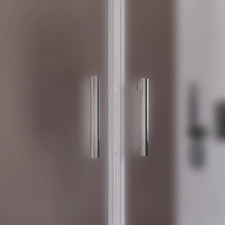 Porta Doccia Saloon dentro o fuori h195 Battente Opaca anticalcare 6mm JAVA