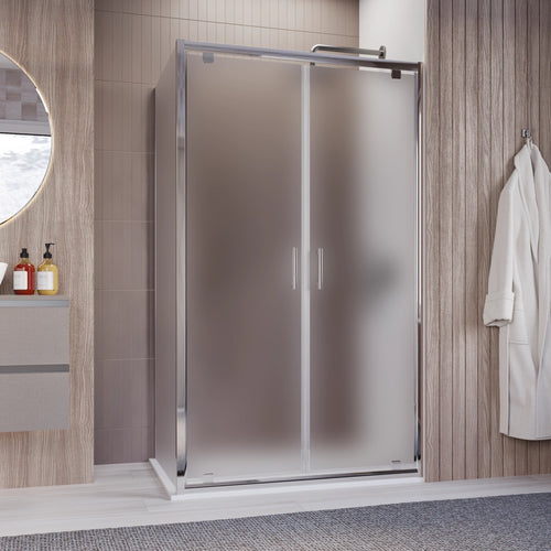 Box doccia 2 lati saloon dentro o fuori opaco h195 6mm Java