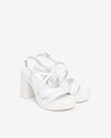 Nero Giardini sandali donna bianco con plateau E513660D707