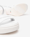 Nero Giardini sandali donna bianco con plateau E513660D707