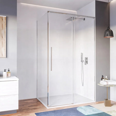 Box doccia due lati soft close 8mm h200 anticalcare ZARA