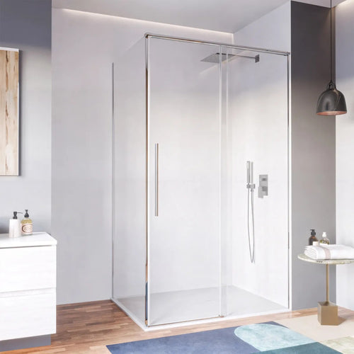 Box doccia due lati soft close 8mm h200 anticalcare ZARA